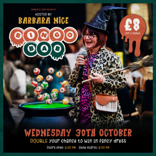 Bingo Bab – A Charity Bingo Night with Barbara Nice