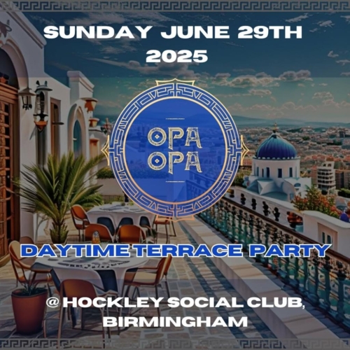 ‘OPA OPA’ Greek Daytime Party