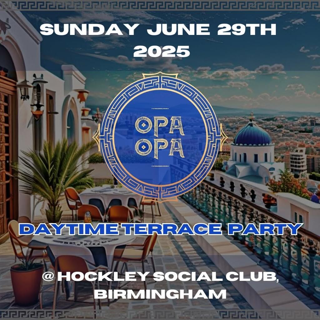 ‘OPA OPA’ Greek Daytime Party
