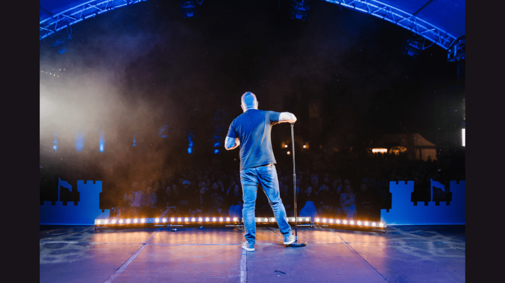 Comedy at the Castle: Food, Laughs & Festival Feels