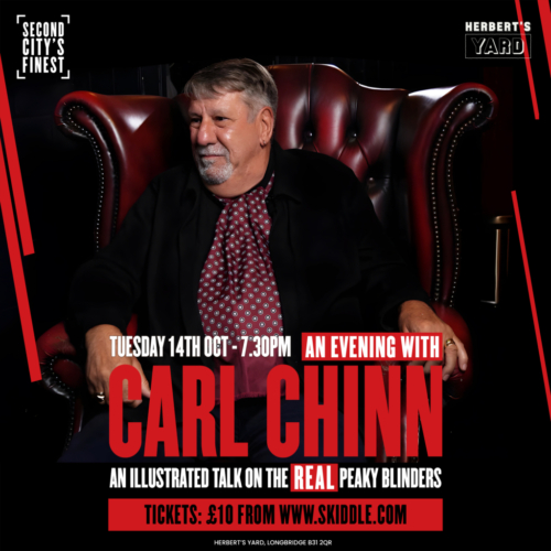An Evening With Carl Chinn: @ Herberts Yard
