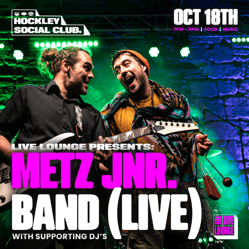 HSC Live Lounge w/ Metz Jr Band 🎶