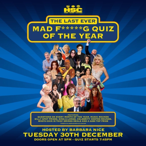 The (Last Ever) Mad F**** Quiz of the Year!