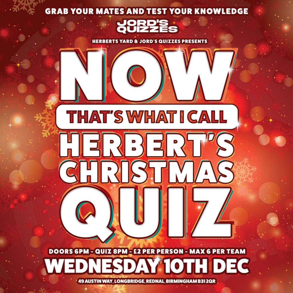 Herbert’s Yard Big Christmas Quiz