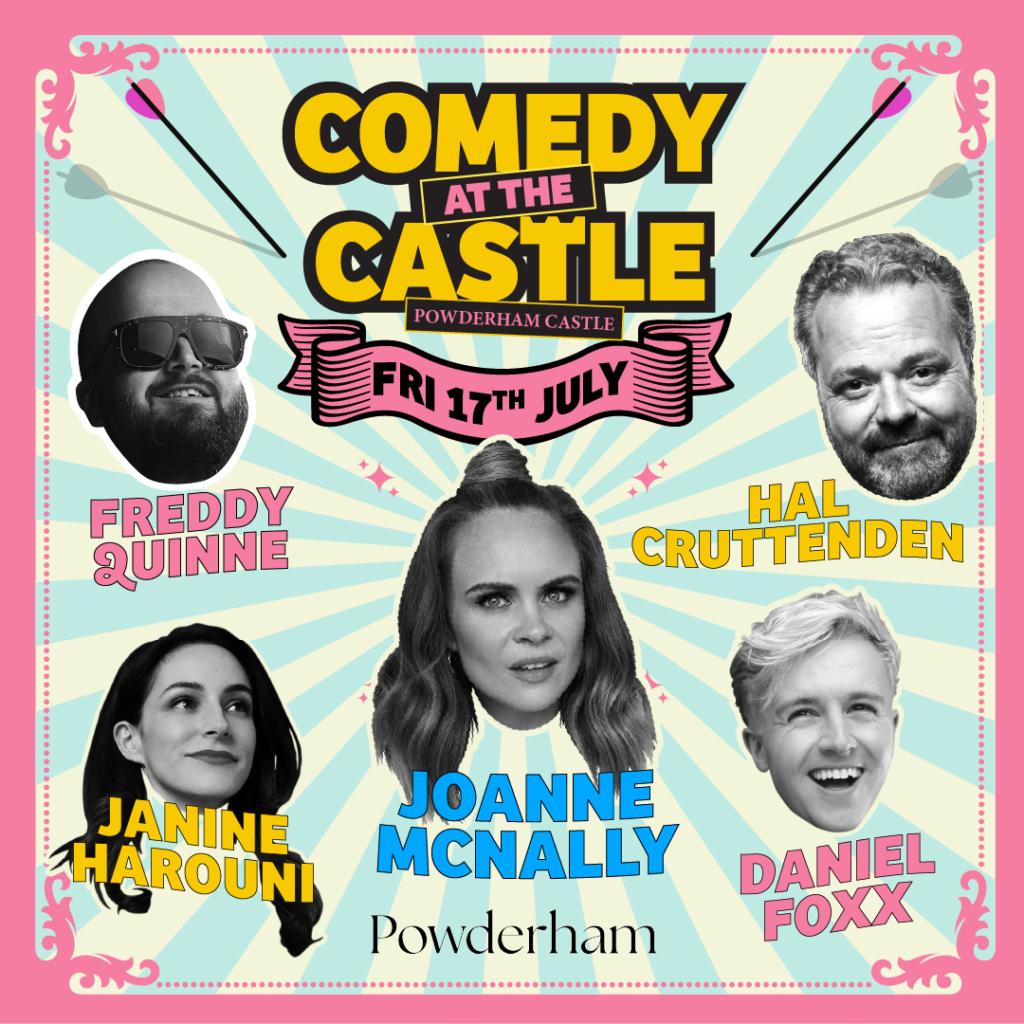Comedy at the Castle: Powderham Castle with Joanne McNally and more!