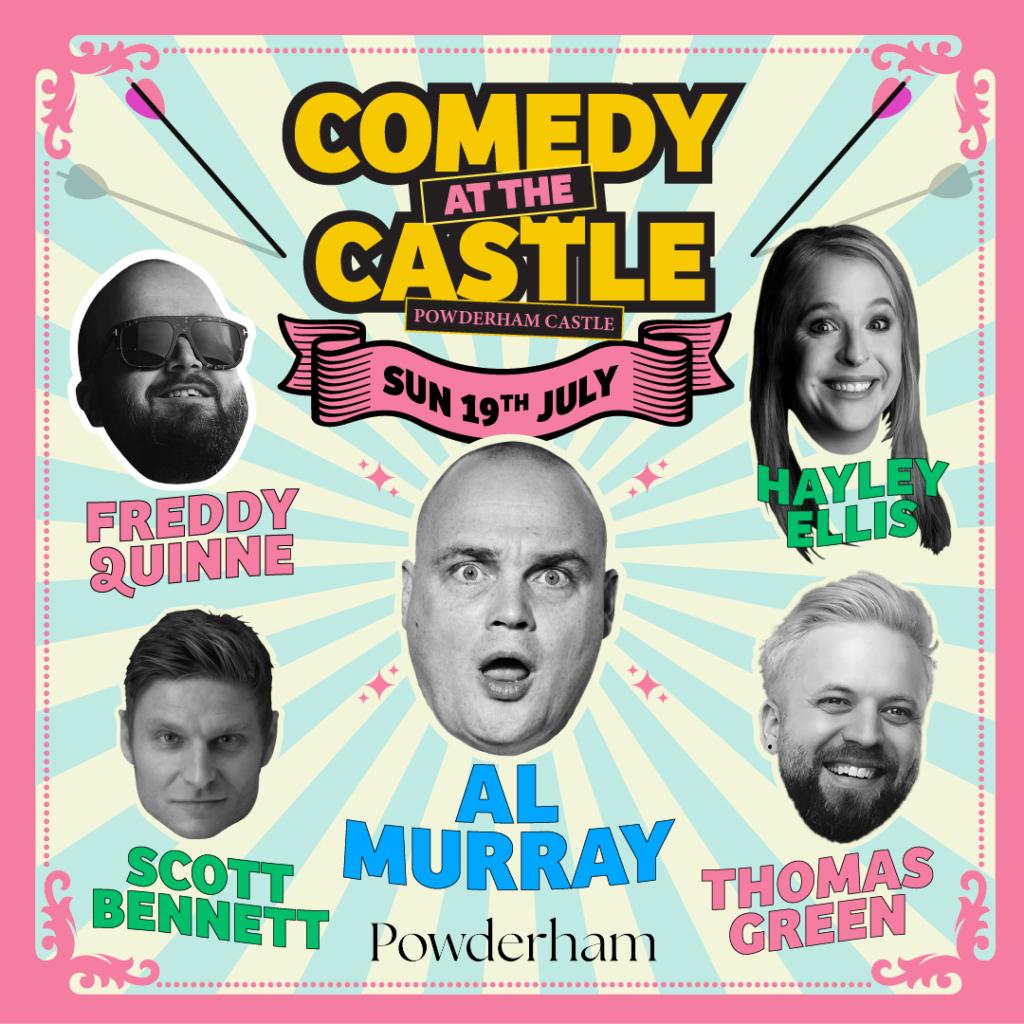 Comedy at the Castle: Powderham Castle with Al Murray and more!