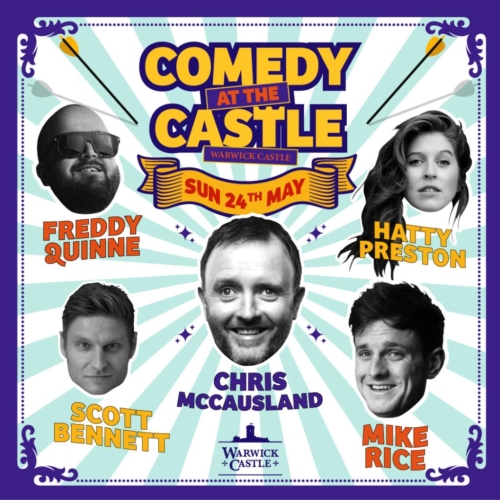 Comedy at the Castle: Warwick Castle with Chris McCausland and more!