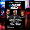 Closeup Comedy at Herbert’s Yard – 4th November