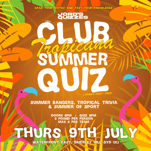 Club Tropicana Summer Quiz @ Dockworks