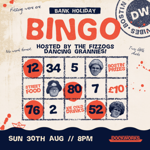 Bank Holiday Bingo with The Fizzogs