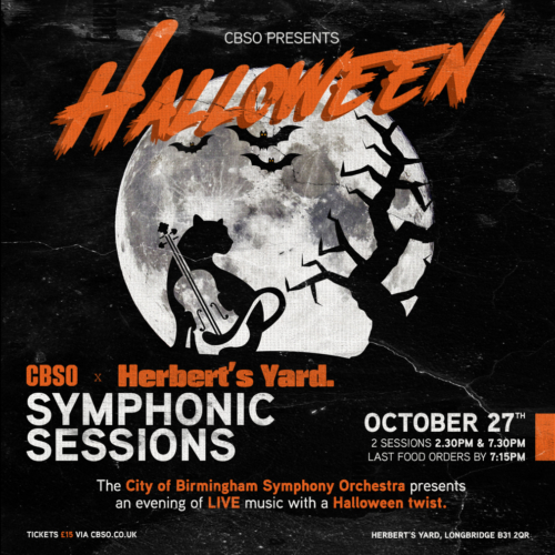 CBSO presents: Halloween Symphonic Sessions at Herbert’s Yard